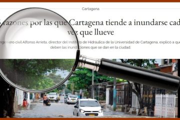 Los mitos del existente Plan Maestro de Drenajes Pluviales de Cartagena