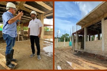 Con aportes de la Nación, del Departamento y del municipio, avanza la construcción de la sede del SENA en Magangué