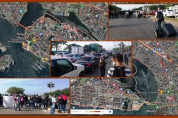 Cartagena de Indias: dos días de caos vehicular, y contando… Comerciantes anuncian que hoy seguirán las protestas