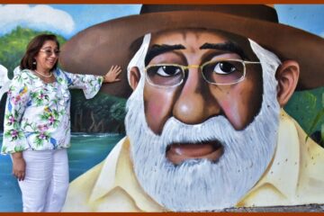 Con la entrega de un mural de 245 metros de largo, EPA rinde homenaje al ambientalista Rafael Vergara