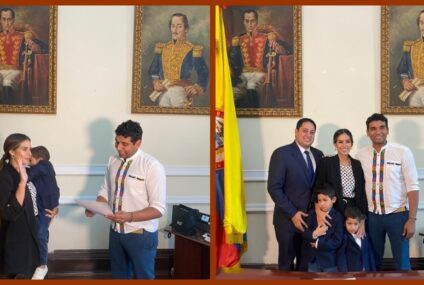 Posesión de Ángela Vergara como nueva representante a la Cámara: unas de cal y otras de arena