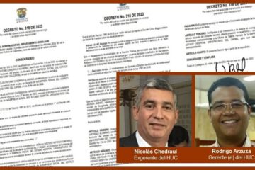 Cambio en el line-up de la Gerencia del HUC: sale Nicolás Chedraui y entra Rodrigo Arzuza