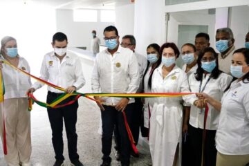Gobernación entrega totalmente renovado y dotado el piso 8 del Hospital Universitario del Caribe