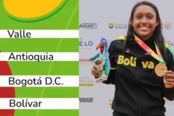 Bolívar llega a 20 medallas de oro en los Juegos Nacionales con una nueva victoria en patinaje 