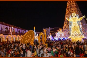 Residentes y visitantes, a disfrutar del alumbrado navideño en 37 espacios de Cartagena