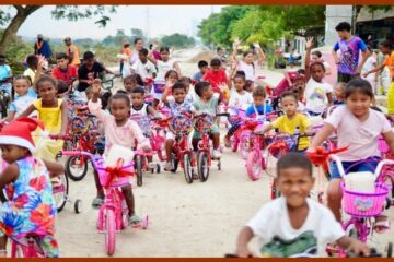 Gracias al aporte de varias empresas cartageneras, el Distrito entregó más de 10 mil regalos durante las Novenas